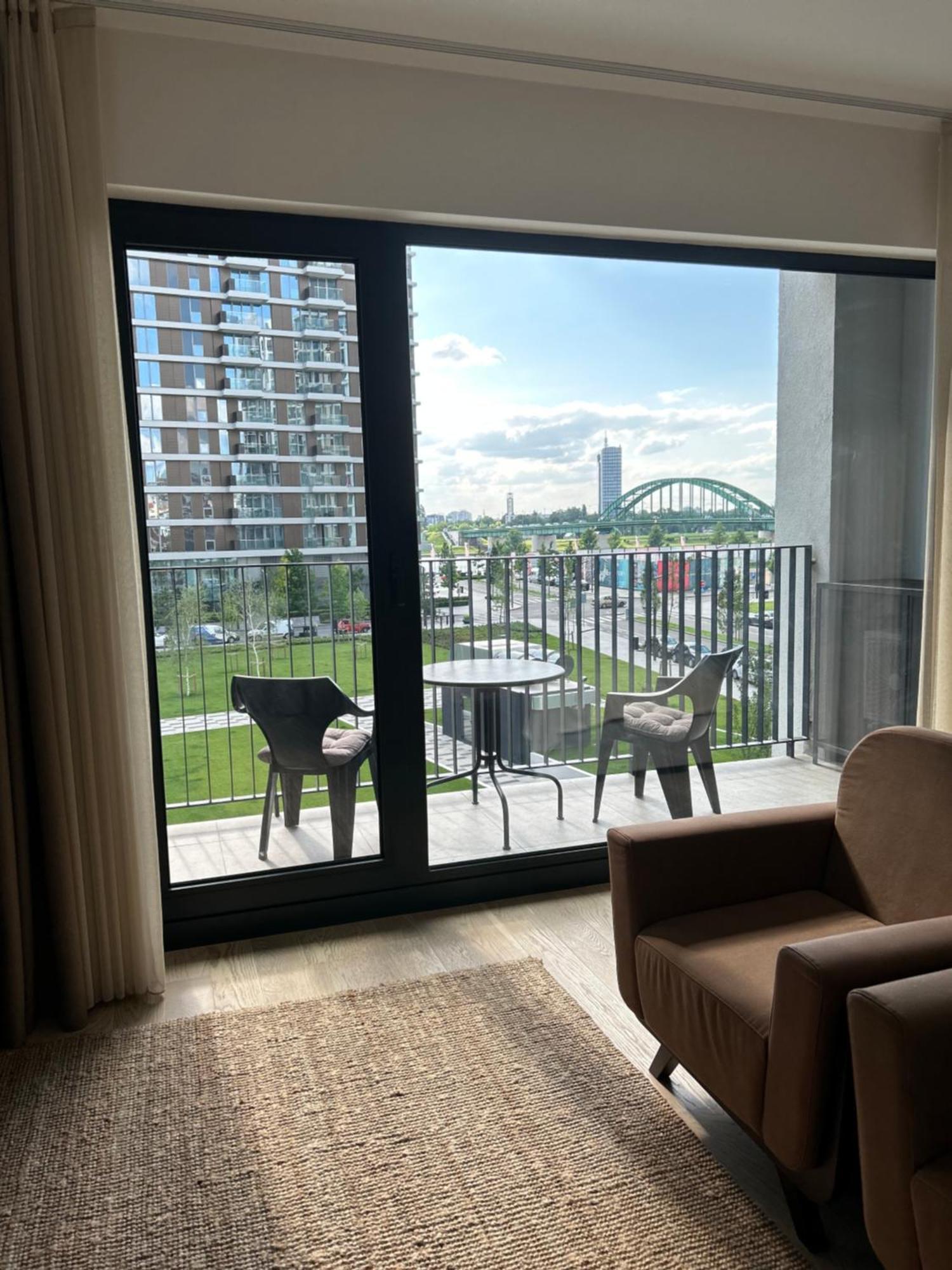 Luxury Waterfront View - BW Apartment River View 贝尔格莱德 外观 照片